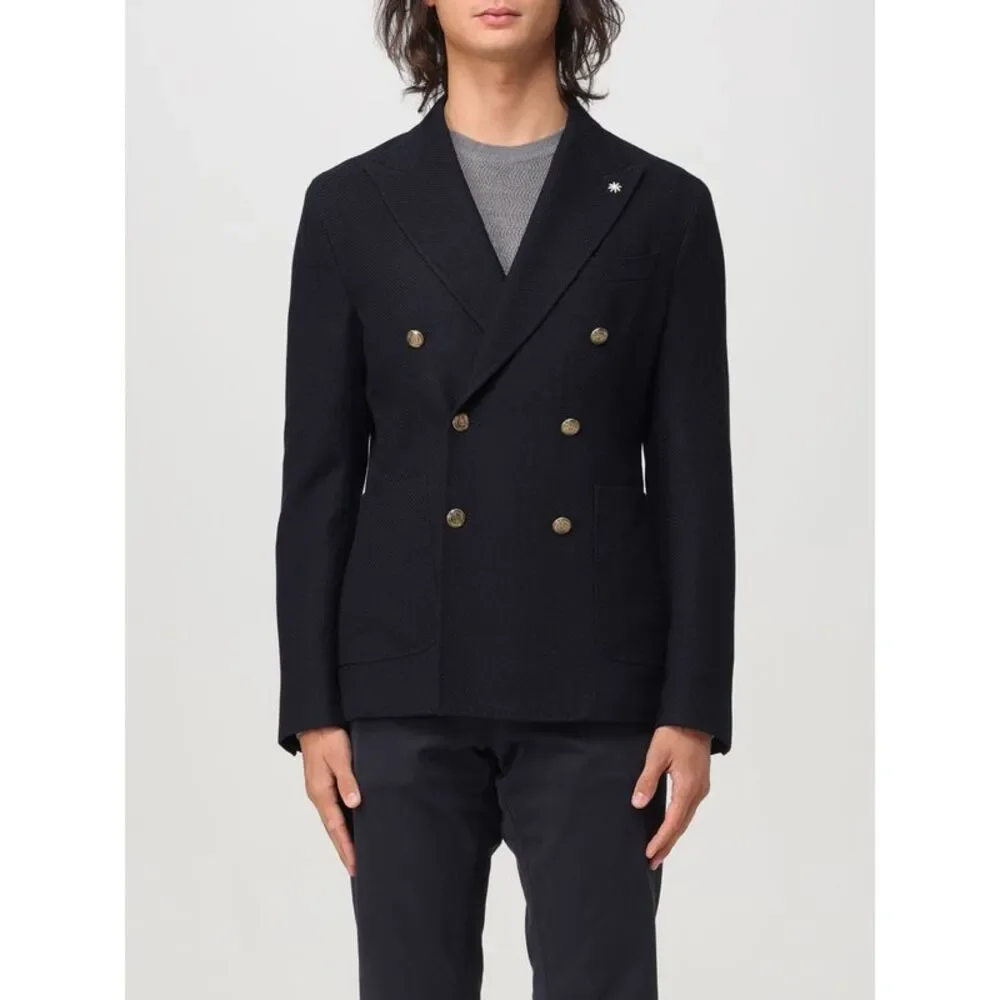 Manuel Ritz Blazer Men Blue - Picture 1 of 4